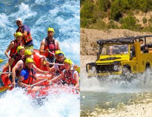 Jeep safari and rafting in Alanya