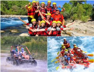 Buggy safari and rafting in Antalya