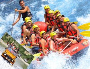 Jeep safari and rafting in Belek