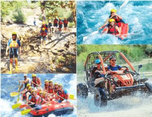 Side Buggy safari and rafting tour