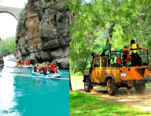 Belek Çıkışlı Rafting Ve Jeep Turu